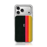 Retro rainbow Ronin starry black iPhone 17 Pro Max Electroplated Silver Case1