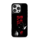 Reversed red BAT text Batman black iPhone 16 Pro Max Black Case