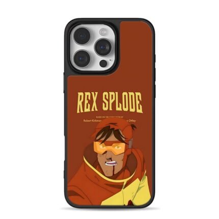 Rex Splode invincible comic art iPhone 16 Pro Max Black Case