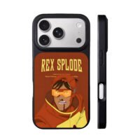 Rex Splode invincible comic art iPhone 17 Pro Max Black Case