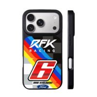 RFK Racing Brad Keselowski 6 Ford iPhone 17 Pro Max Black Case