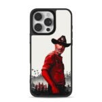 Rick Grimes Walking Dead poster art iPhone 16 Pro Max Black Case
