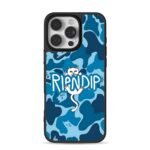 RIPNDIP middle finger cat camo iPhone 16 Pro Max Black Case