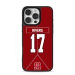 RIVERS 17 NC State football jersey design iPhone 16 Pro Max Black Case