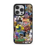 Roblox avatar snack meme collage iPhone 16 Pro Max Black Case