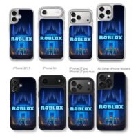 Roblox avatars before glowing gate Chris Brown Phone Case Black Electroplated Silver For Iphone 11 To 17