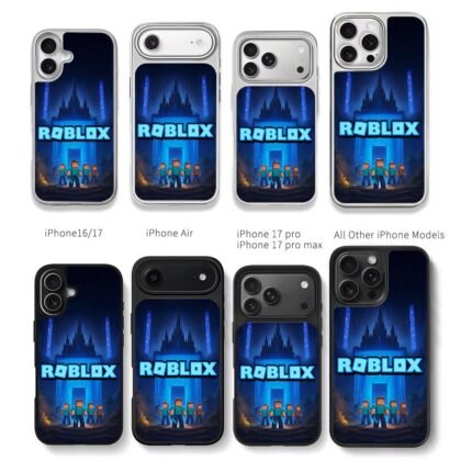 Roblox avatars before glowing gate Chris Brown Phone Case Black Electroplated Silver For Iphone 11 To 17