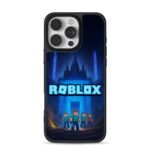 Roblox avatars before glowing gate iPhone 16 Pro Max Black Case