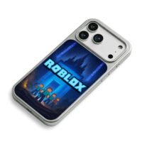 Roblox avatars before glowing gate iPhone 17 Pro Max Electroplated Silver Case2