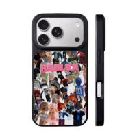 Roblox avatars minion Mario Coke MM iPhone 17 Pro Max Black Case