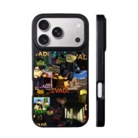 Roblox Evade game character collage iPhone 17 Pro Max Black Case