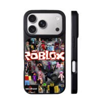 Roblox MM2 murder mystery 2 avatars iPhone 17 Pro Max Black Case