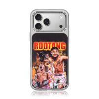 Rodtang ONE Muay Thai Art iPhone 17 Pro Max Electroplated Silver Case1