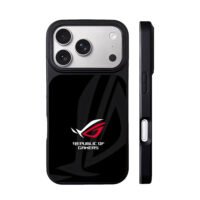 ROG logo Republic of Gamers black iPhone 17 Pro Max Black Case