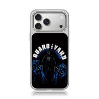 Roman Reigns GuardTheYard blue dogs iPhone 17 Pro Max Electroplated Silver Case1