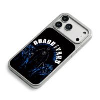 Roman Reigns GuardTheYard blue dogs iPhone 17 Pro Max Electroplated Silver Case2