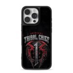 Roman Reigns Tribal Chief WWE logo iPhone 16 Pro Max Black Case