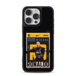 Ronaldo Nazario Inter Milan poster iPhone 16 Pro Max Black Case