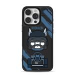 Rookaebi tactical wolf cartoon armor iPhone 16 Pro Max Black Case