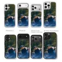 Rory McIlroy Nike golf swing Chris Brown Phone Case Black Electroplated Silver For Iphone 11 To 17