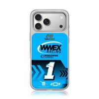 Ross Chastain WWEX Racing No1 blue iPhone 17 Pro Max Electroplated Silver Case1