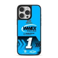 Ross Chastain WWEX Racing No1 Chevy iPhone 16 Pro Max Black Case