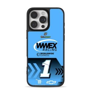 Ross Chastain WWEX Racing No1 Chevy iPhone 16 Pro Max Black Case