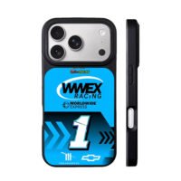Ross Chastain WWEX Racing No1 Chevy iPhone 17 Pro Max Black Case
