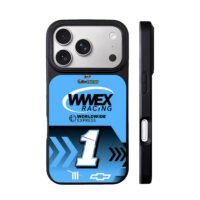 Ross Chastain WWEX Racing No1 Chevy iPhone 17 Pro Max Black Case