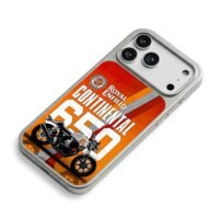 Royal Enfield Continental 650 bike iPhone 17 Pro Max Electroplated Silver Case2