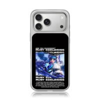 Ruby Edelweiss blue snow girl art Phone Case for iPhone 11-17 & Samsung Galaxy S24-S26 - Image 4