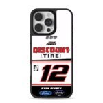 Ryan Blaney 12 Discount Tire Ford iPhone 16 Pro Max Black Case