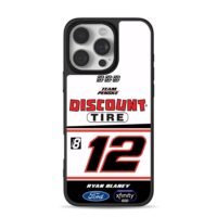 Ryan Blaney 12 Discount Tire Ford iPhone 16 Pro Max Black Case
