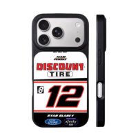 Ryan Blaney 12 Discount Tire Ford iPhone 17 Pro Max Black Case