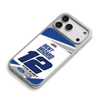 Ryan Blaney 12 NASCAR Ford Penske iPhone 17 Pro Max Electroplated Silver Case2