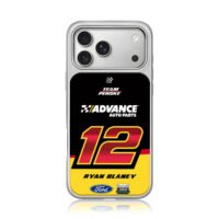 Ryan Blaney 12 Penske Adv Auto Ford iPhone 17 Pro Max Electroplated Silver Case1