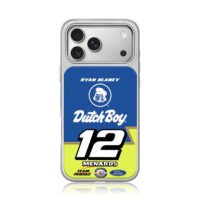 RyanBlaney 12 NASCAR Ford DutchBoy iPhone 17 Pro Max Electroplated Silver Case1