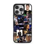 S1mple CSGO pro gamer collage iPhone 16 Pro Max Black Case