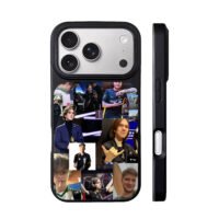 S1mple CSGO pro gamer collage iPhone 17 Pro Max Black Case