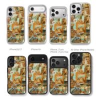 Sabrina Carpenter Espresso collage Chris Brown Phone Case Black Electroplated Silver For Iphone 11 To 17