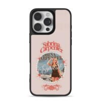 Sabrina Carpenter Espresso pearl iPhone 16 Pro Max Black Case