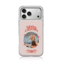 Sabrina Carpenter Espresso pearl iPhone 17 Pro Max Electroplated Silver Case1
