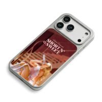 Sabrina Carpenter on Short N Sweet iPhone 17 Pro Max Electroplated Silver Case2
