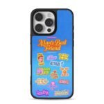 Sabrina Carpenter retro sticker set iPhone 16 Pro Max Black Case