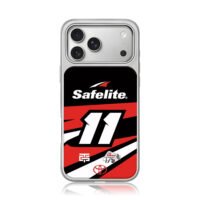 Safelite 11 Toyota Brakleen 175 iPhone 17 Pro Max Electroplated Silver Case1