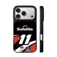 Safelite11 nascar livery Toyota LJS iPhone 17 Pro Max Black Case