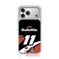 Safelite11 nascar livery Toyota LJS iPhone 17 Pro Max Electroplated Silver Case1