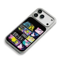 Saint Seiya anime panels 1985 fight iPhone 17 Pro Max Electroplated Silver Case2