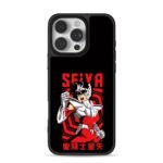 Saint Seiya Seiya anime art iPhone 16 Pro Max Black Case