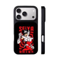 Saint Seiya Seiya anime art iPhone 17 Pro Max Black Case